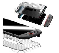 Genki Aegis Shield for Nintendo Switch 2 - 2-Pack Tempered Glass Screen Protector with Easy Applicator, 9H Hardness, Smudge-Resistant Coating, Ultra-Clear, Dock-Friendly, Case Compatible
