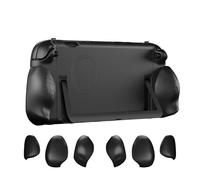 GENKI Attack Vector Ergonomic Grip for Nintendo Switch 2 | Modular 3-in-1 Dockable Switch 2 Case with Magnetic Ring and Travel Cover | Pro Handheld Controller Feel for Joy-Con 2 - Black