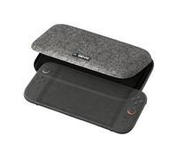 GENKI Sleeper Case for Nintendo Switch 2 | Premium Crushproof Travel Case | Professional Stealth Tech Pouch with 18 Game Slots | Waterproof Protective Sleeve for Switch 2 - Charcoal