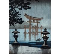 Genkouyoushi Notebook: Large Japanese Writing Practice Book 11" x 8.5" 110 Pages, Kanji Writing Practice, Tsuchiya Koitsu, Japanese Art (Composition, ... Volume 30 (Traditional Japanese Art Covers)