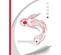 Genkouyoushi Notebook: Large Japanese Writing Practice Book for Kanji, Hiragana and Katakana Characters