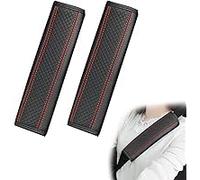 genmaimeifumu 2 Pcs Car Seat Belt Pads for Abarth Punto Evo (199) 2010-2013, Cover Seat Belt Shoulder Strap Covers Harness Pad for Seat Belt Cover