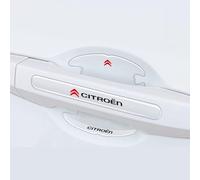 genmaimeifumu 8 Pcs Car Door Handle Protector for Citroen C1 C3 C4 Cactus C-Zero Berlingo Multispace, Paint Scratch Guard Self-Adhesive Protective Film,Black