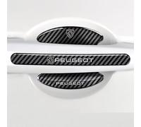 genmaimeifumu 8 Pcs Car Door Handle Protector for Peugeot 107 2005-2014, Paint Scratch Guard Self-Adhesive Protective Film,B