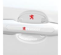 genmaimeifumu 8 Pcs Car Door Handle Protector for Peugeot 308 I (Bj.2007-2013) Paint Scratch Guard Self-Adhesive Protective Film,D