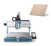 Genmitsu 3030-PROVer Ultra CNC Router Machine+ CNC MDF Grid Spoilboard, All Metal CNC Engraver with Powerful 710W Spindle, ±0.03mm High Precision