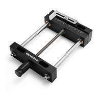 Genmitsu Aluminum Bench Vise Clamp DIY Desktop Worktable Vise Clamp for CNC 3018-PRO/PROVer/PROVer Mach 3/MX3/PROVER XL 4030, 10.2" x 5.5"x 1.6", Clamping Range 0-4.53" (115mm)