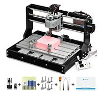 Genmitsu CNC 3018-PRO Router Kit GRBL Control 3 Axis Plastic Acrylic PCB PVC Wood Carving Milling Engraving Machine, XYZ Working Area 300x180x45mm