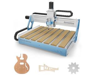 Genmitsu CNC-Machine PROVerXL 6050 Plus for Metal Wood Acrylic, 3 Axis CNC Engraver with MDF Carving, GRBL Control, Hybrid Table, Working Area 600x500x115mm