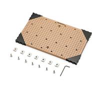 Genmitsu CNC MDF Grid Spoilboard for 3018 CNC Router Machine, Compatible with 3018-PRO/ 3018-PROVer/ 3018PROVer Mach3/3018PROVer V2, 300 x 180 x 12mm, M6 Holes (6mm), Screws and Nuts Included