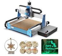 Genmitsu CNC Router Machine PROVerXL 4030 for Wood Metal Acrylic MDF Carving Arts Crafts DIY Design, 3 Axis Milling Cutting Engraving Machine, Working Area 400 x 300 x 110mm (15.7''x11.8''x4.3'')