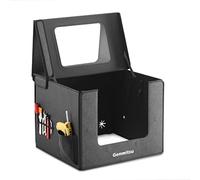 Genmitsu KABA Fold CNC Enclosure for CNC Router Machine- Noise Reduction, Dustproof, Flame-Retardant, with Side Toolbar, Compatible with Genmitsu 3020-PRO MAX & V2, 3018 Series CNC, 520 x 475 x 405mm