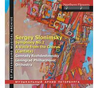 Gennady Rozhdes Slonimsky: Symphony No.2 and A Voice from The C (CD) (US IMPORT)