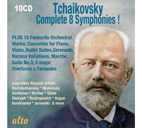 Rozhdestvensky – Tchaikovsky: Complete 8 Symphonies & 15 Favourite Orchestrals – Alto