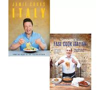 Jamie Oliver – Jamie Cooks Italy – Food and Drink Cookbook – Hardback