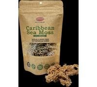 Wild crafted Sea Moss (Irish moss) from the pristine Caribbean Sea Unbleached & NOT grown on string 50g