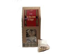 Genni Sea Moss Teas | made with wild crafted Caribbean Sea moss and botanicals | Beautifully handcrafted with natural premium ingredients | Heavenly bliss within every cup. (Sea Moss Lemon and Ginger)