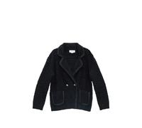 Genny sequin-embellished bouclé jacket - Black 40-42