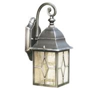 Genoa Cast Aluminium Outdoor IP23 Hanging Wall Lantern Light, 1642
