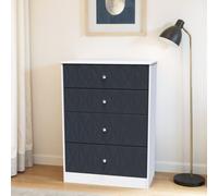 Welcome Furniture Welcome Furniutre San Jose 4 Drawer Deep Chest - Ready Assembled