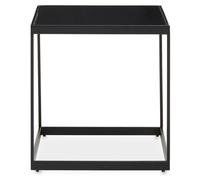 Genoa Side Table - Square - Black