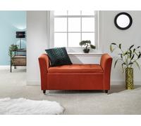Gfw Genoa Velvet Window Seat Russet