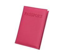 GENODA 1pc PU Leather Possport Cover Case for World Travel Passport Protector Organizer Universal Passport Holder Bag Case Sleeve(Rose)