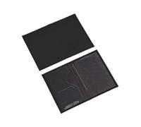 GENODA Map Print Travel Passport Covers Women Men Passport Cover Passport Holder ID Card Holder Flight Ticket Clip Travel Accessories(Black)