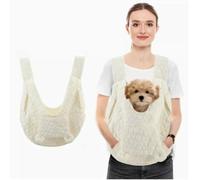 GENPICONG 1PC Pet Carrier Bag Extra Large Capacity Chest Backpack Dog and Cat Outdoor Bag and Wind Resistant Portable Pet