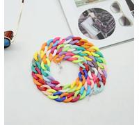 GENPICONG Acrylic Glasses Chains Holder Cord Reading Sunglasses Chain Women Largands Eyeglasses Hanging Neck Chain Strap Rope