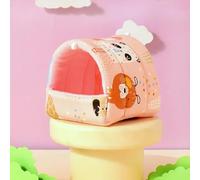 GENPICONG Cartoon Design Small Animal Sleeping Bed, Winter Warm Soft Mat for Rabbit, Squirrel, Guinea Pig, Mice, Rat and Hamster