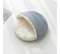 GENPICONG Winter Warm Solid Fleece Bed Mat Soft Lint Sleep Bed Nest Round Shape for Small Animal Hedgehog Hamster Rabbit Nests Mat
