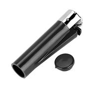 Genrise Lighter with Secret Compartment - Safe for Storing Valuables At Home, Festivals, Car, Travel, etc.(Black)
