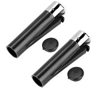 Genrise Stash Lighter Secret Stash Diversion Lighter with Hidden Storage Secret Compartment Safe for Diversion and Hiding Private Items at Home, Festivals, Car, Travel etc (Black)