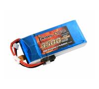Gens Ace 2S 7.4V 3500mAh LiPo Receiver Battery Futaba Connector G2S3500-RX