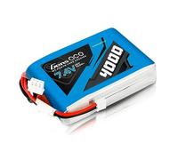 Gens ace 4000mAh 7.4 V 2S1P Model EHR Receiver LiPO Battery for RC Helicopter Boots FPV Car Helicopter Plane Toy Spektrum DX9, DX7S, DX7, DX8, Futaba