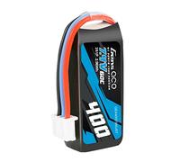 Gens Ace 60C 2S 400mAh Lipo Battery 7.4V 2.96Wh Softcase Lipo Battery with JST Connector for OMPhobby M1 / Align T-Rex T15