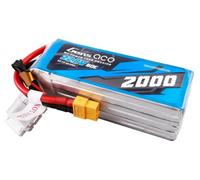 Gens Ace 6S 2000mAh 22.8V 60C HV LiPo Battery XT60 G6H2000-60X6