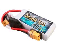 Gens Ace Li-Po G-Tech 3S 11.1V 1000mAh 30C Soaring with XT60 GT3S1000-30X6