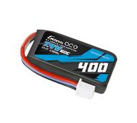 Gens Ace Li-Po 2S 7.4V 400mAh 60C with BEC G2S0400-60JST