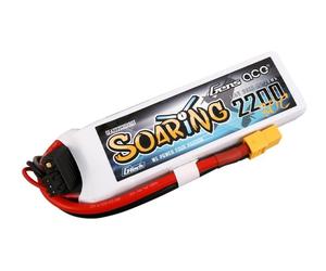Gens Ace Li-Po G-Tech 2S 7.4V 2200Mah 30C Soaring With Xt60
