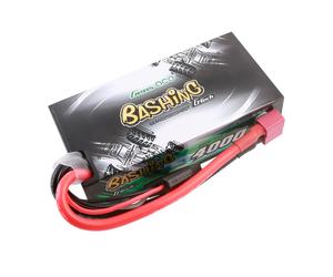 Gens Ace Li-Po G-Tech Car Hard 2S2P 7.4V 4000mAh 60C Shor T-Type GTC2S2P4000-60T