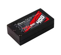 Gens Ace Li-Po HV Car Hard Case 2S 7.6V 400mAh 60C with 2MM GC2H0400-60G2