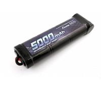 Gens Ace 5000 mAh 8.4 V 7 Cells NiMH Flat Battery with T-Connector
