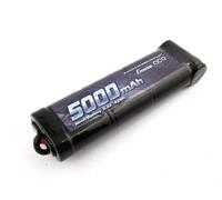 Gens Ace 5000 mAh 8.4 V 7 Cells NiMH Flat Battery with T-Connector
