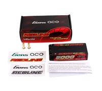 Gens Ace Redline 2.0 Shorty Lipo Battery 2S HV 7.6V-140C-5000 (GEA50002S14S5)