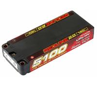 Gens Ace Redline 2S 7.6V 5100mAh 140C LiPo RC Battery Hardcase O-GC2H5100-140G5