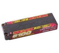 Gens Ace Redline 2S 7.6V 6100mAh 140C Hardcase LiPo RC Battery O-GC2H6100-140G5