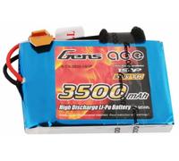 GENSACE 1S 3.7V 3500mAh LiPo Transmitter Battery JR Connector O-G1S3500-RX