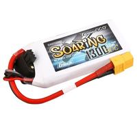 GENSACE Li-Po G-Tech 2S 7.4V 1300mAh 30C Soaring with XT60 O-GT2S1300-30X6